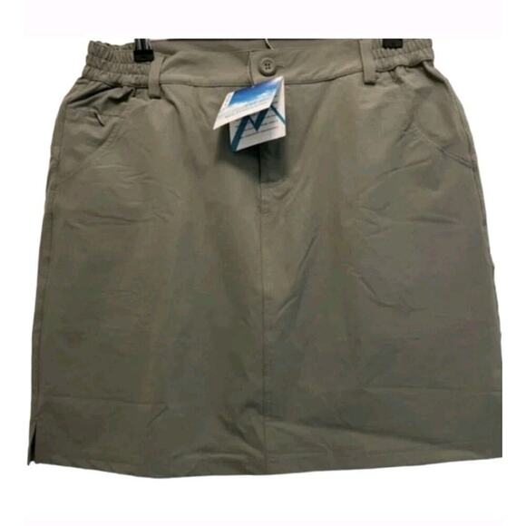 Willit Women's Outdoor Golf Casual Skort / Skirt UPF 50+ Quick Dry Zip Size M - Picture 1 of 6